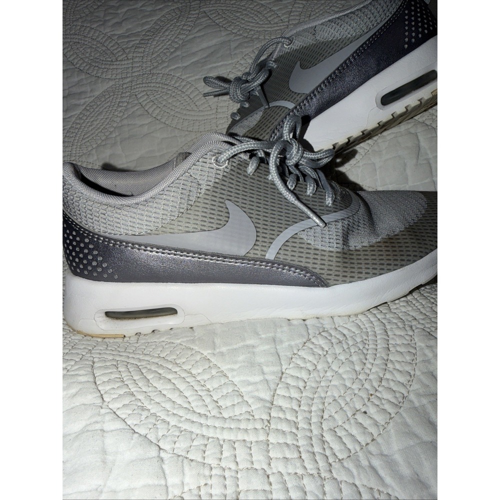 Nike Women's Air Max Thea Shoes Matte Silver Gray Size 5 Sneakers